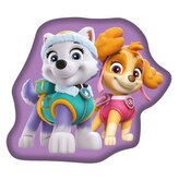 JERRY FABRICS Tvarovaný mikroplyšový polštářek Paw Patrol Purple  Polyester, 27x33 cm