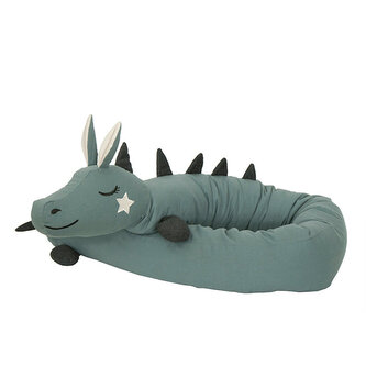 Zvířátkový dlouhý mantinel do dětské postele dráček Roommate GOTS