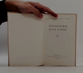 Poslední boj Julia Fučíka