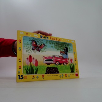 Dino puzzle Krteček (15 dílků)