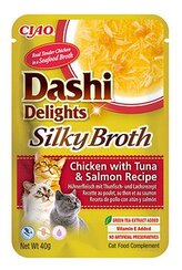 Churu Cat Dashi Delights Silky Broth Chick&Tun&Salm40g;