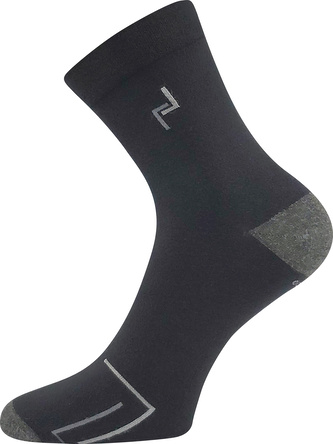 Lonka® ponožky Broger 01 černá 39-42 (26-28) 3 páry