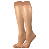 Lady B podkolenky NYLON knee-socks 20 DEN / 2 páry golden uni 6 ks