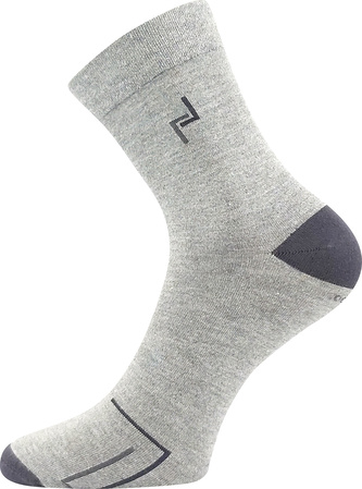 Lonka® ponožky Broger 01 šedá melé 43-46 (29-31) 3 páry