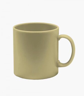 DURAplast Hrnek plastový hladký, 350 ml, žlutý