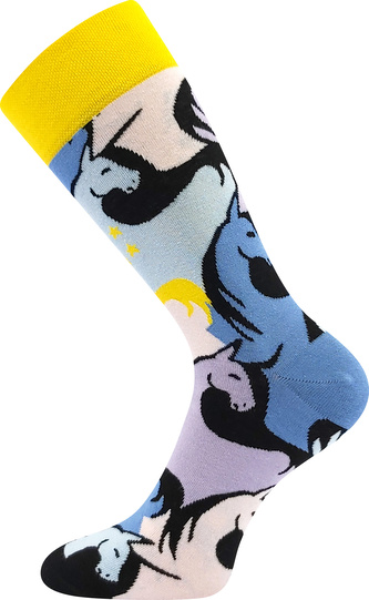 Lonka® ponožky Twidor jednorožci 35-38 (23-25) 3 páry Lonka® ponožky Twidor jednorožci 35-38 (23-25) 3 páry