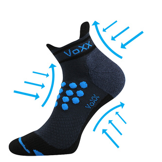 VoXX® ponožky Sprinter tm.modrá 39-42 (26-28) 1 pár