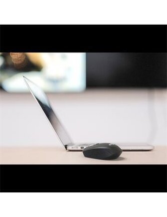 Myš "Cyclee", černá, střední velikost, bezdrátová, optická, USB, URBAN FACTORY GWM24UF