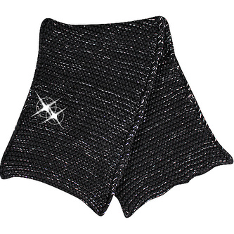 VoXX® šála Vivaro černá/stříbrná uni 1 ks