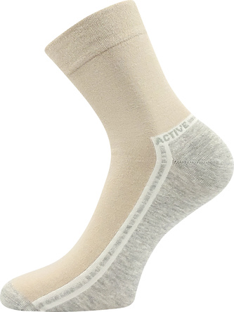 Lonka® ponožky Roger 02 béžová 43-46 (29-31) 3 páry