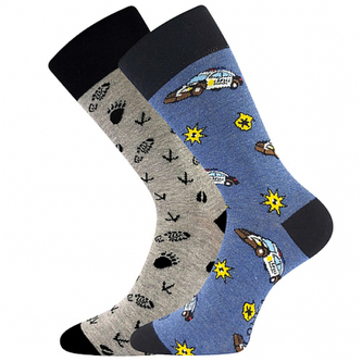 Lonka® ponožky Doble Sólo 22/policie 39-42 (26-28) 3 páry