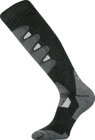 VoXX® podkolenky lyžařské Stabil tmavě šedá 43-46 (29-31) 1 pár