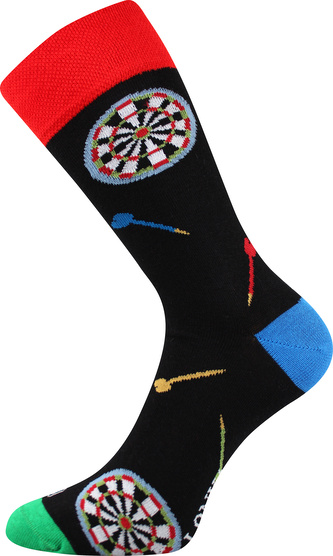 Lonka® ponožky Woodoo 34/šipky 43-46 (29-31) 3 páry