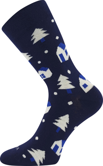 Lonka® ponožky Damerryk domečky 35-38 (23-25) 3 páry Lonka® ponožky Damerryk domečky 35-38 (23-25) 3 páry