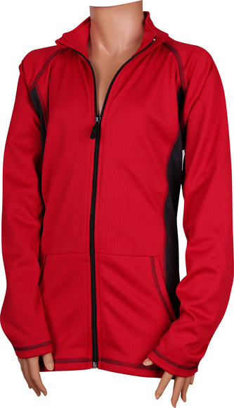 VoXX® SOLID 10 dětská mikina červ.-antr. 110-116 1 ks