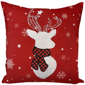 Vánoční polštář CHRISTMAS DEER III. 40x40 cm Mybesthome