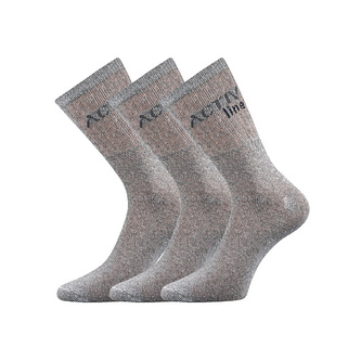 Boma® ponožky Spotlite 3pack světle šedá 39-42 (26-28) 1 pack