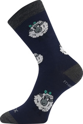 VoXX® ponožky Vlněnka dětská tm.modrá 35-38 (23-25) 1 pár