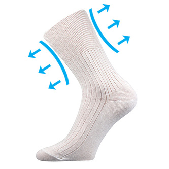 Boma® ponožky Zdrav. bílá 38-39 (25-26) 3 páry
