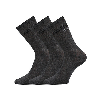 Boma® ponožky Spotlite 3pack tmavě šedá 43-46 (29-31) 1 pack