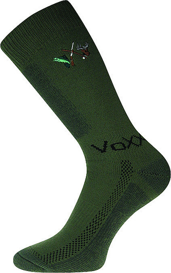 VoXX® ponožky Lander tmavě zelená 41-42 (27-28) 1 pár