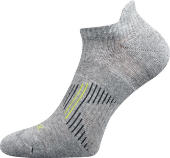 VoXX® ponožky Patriot A světle šedá melé 39-42 (26-28) 3 páry