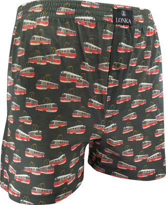 Lonka® trenýrky Karlos IMAGE tramvaje 3XL 1 ks