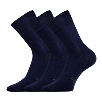 Lonka® ponožky Dasilver tm.modrá 39-42 (26-28) 3 páry Lonka® ponožky Dasilver tm.modrá 39-42 (26-28) 3 páry