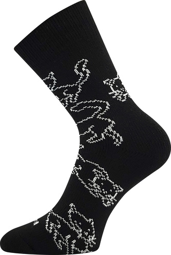 Boma® ponožky Kočkana černá 39-42 (26-28) 1 pár
