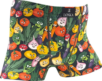 Lonka® boxerky Dingo zelenina 146-152 1 ks