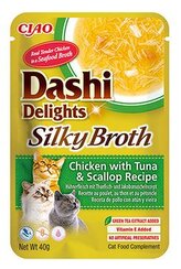 Churu Cat Dashi Delights Silky Broth Chick&Tun&Scal40g;