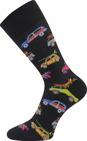 Lonka® ponožky Woodoo 36/auta 43-46 (29-31) 3 páry