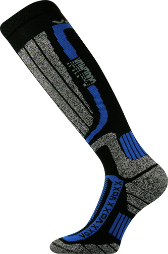 VoXX® podkolenky lyžařské Kerax - CoolMax® modrá 39-42 (26-28) 1 pár