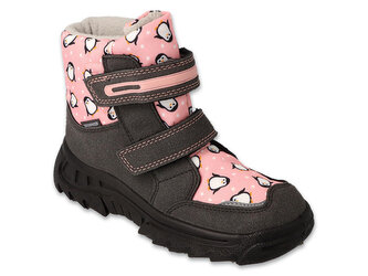 615P001 24 - vysoké zimní dívčí Befado, tučňáci 615PXY001_28