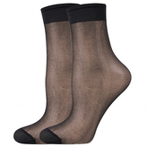 Lady B ponožky NYLON socks 20 DEN / 5 párů nero uni 6 ks