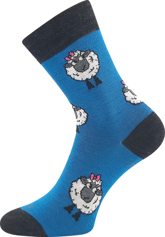 VoXX® ponožky Vlněnka tyrkys 39-42 (26-28) 1 pár