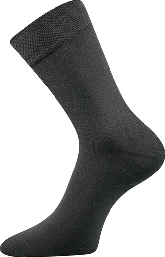 Lonka® ponožky Bioban BIO bavlna tmavě šedá 39-42 (26-28) 3 páry