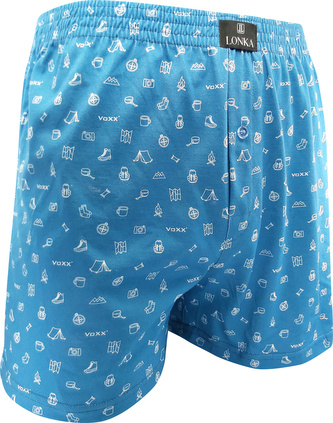 Pánské trenky Lonka modré (Karlos-kemping) XXL