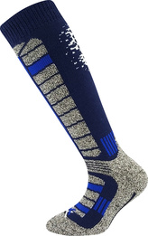 VoXX® podkolenky lyžařské Carving dětské tm.modrá 30-34 (20-22) 1 pár