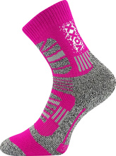 VoXX® ponožky Traction dětská fuxia 20-24 (14-16) 1 pár
