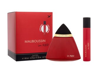 Mauboussin Mauboussin in Red parfémovaná voda 100 ml + parfémovaná voda 20 ml