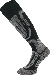 VoXX® podkolenky lyžařské Kerax - CoolMax® šedá 47-50 (32-34) 1 pár