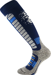VoXX® podkolenky lyžařské Carving tmavě modrá 39-42 (26-28) 1 pár
