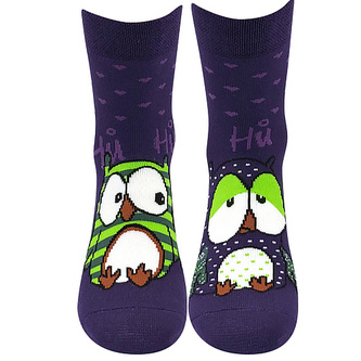 Boma® ponožky Pruhana 12 borůvková 39-42 (26-28) 3 páry