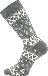 VoXX® ponožky Zimona šedá melé 35-38 (23-25) 1 pár