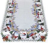 Vánoční ubrus - běhoun na stůl VIGGO 60x120 cm Mybesthome