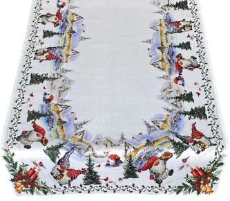 Vánoční ubrus - běhoun na stůl VIGGO 60x120 cm Mybesthome