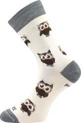 VoXX® ponožky Bubo bílá 35-38 (23-25) 1 pár