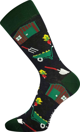 Lonka® ponožky Woodoo 20/zahrádka 39-42 (26-28) 3 páry