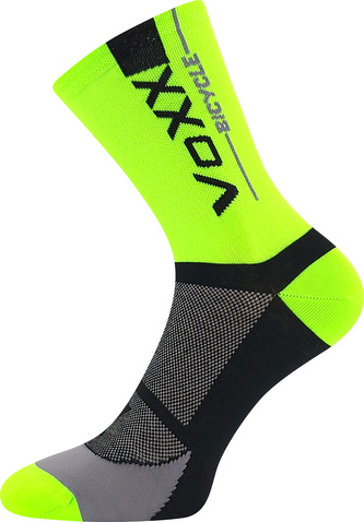 VoXX® ponožky Stelvio - CoolMax® neon zelená 35-38 (23-25) 1 pár